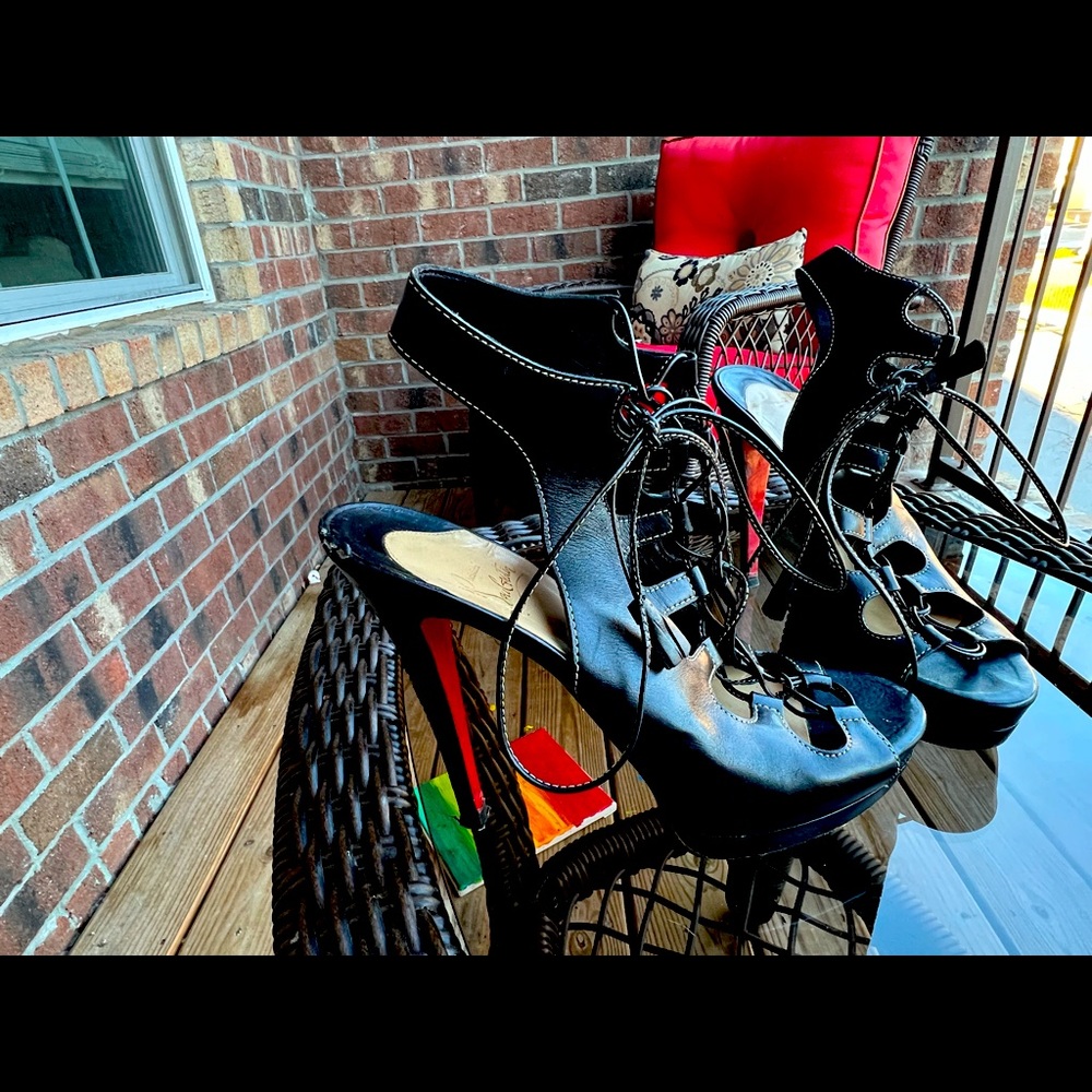 Christian Louboutin Miss Fortune Sandal Black